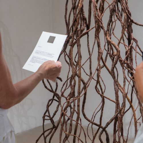 "Il re è nudo!" al Kunstforum Egna. Foto Anna Cerrato