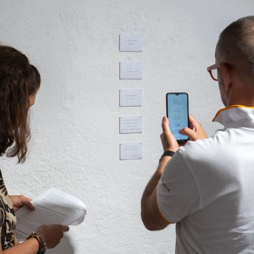"Il re è nudo!" al Kunstforum Egna. Foto Anna Cerrato